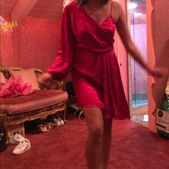 topshop pink leopard pinafore dress